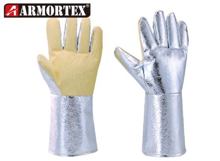 دستکش های آلومینیومی ضد حریق و عایق حرارت KEVLAR® - دستکش های آلومینیومی ضد حریق و عایق حرارت KEVLAR®